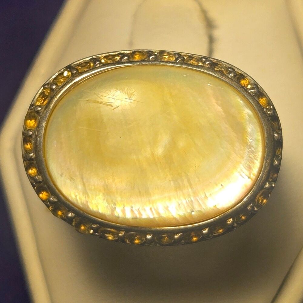 Vintage Sterling Silver 925 Ring Sz 11
